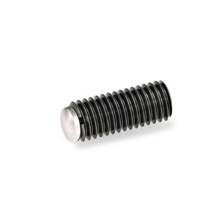 Otto Ganter Grub Screw with Hardened Pivot, GN 913.2
